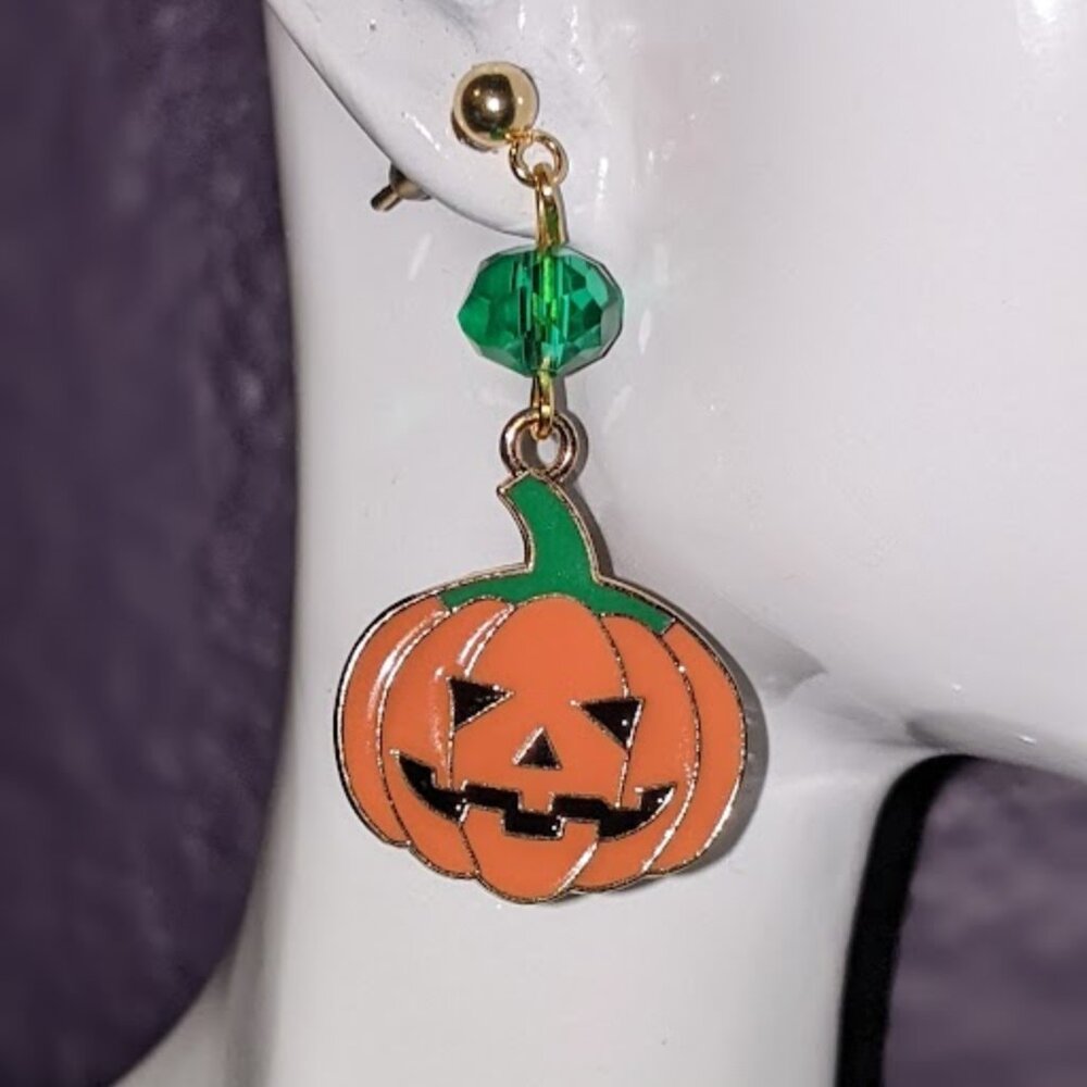 Jack O Lantern Earrings